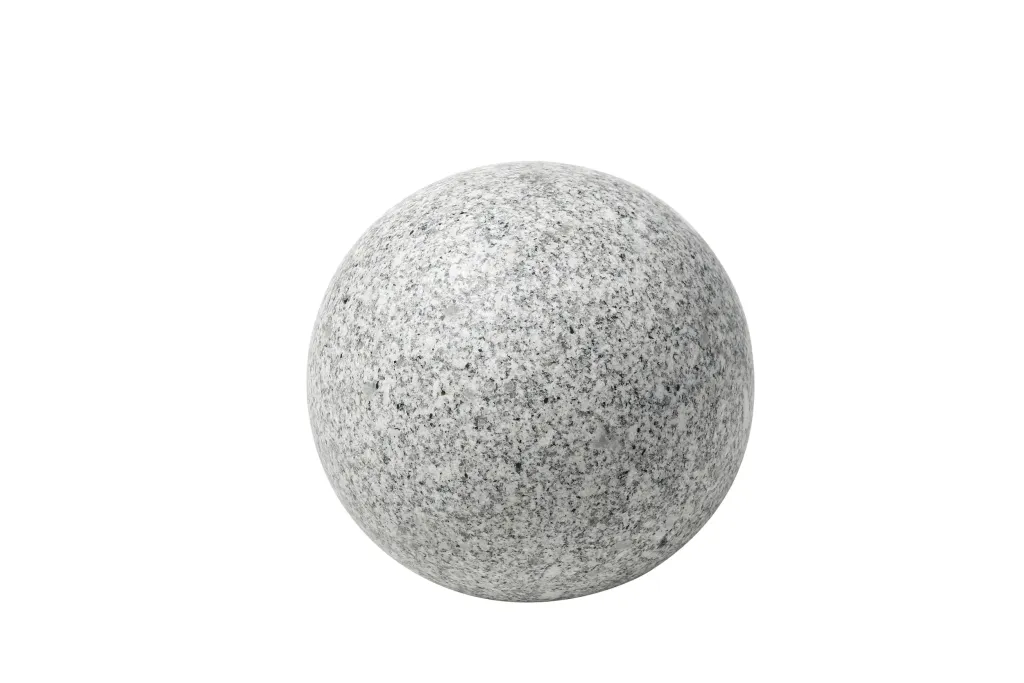 Sphère granit gris diamètre 30